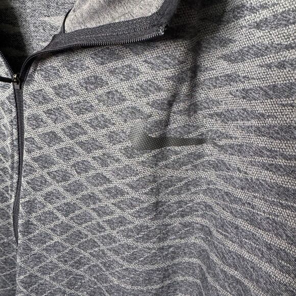 Nike Hoodie Mens XL Full Zip Gray Lightweight Dri Fit Running Performance - Picture 7 of 11